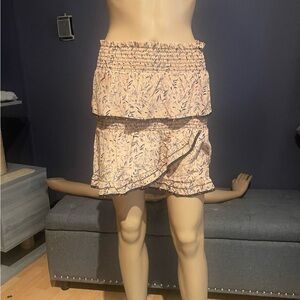 NWT IRO tiered silk skirt